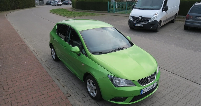 Seat Ibiza cena 22900 przebieg: 139000, rok produkcji 2012 z Ścinawa małe 326